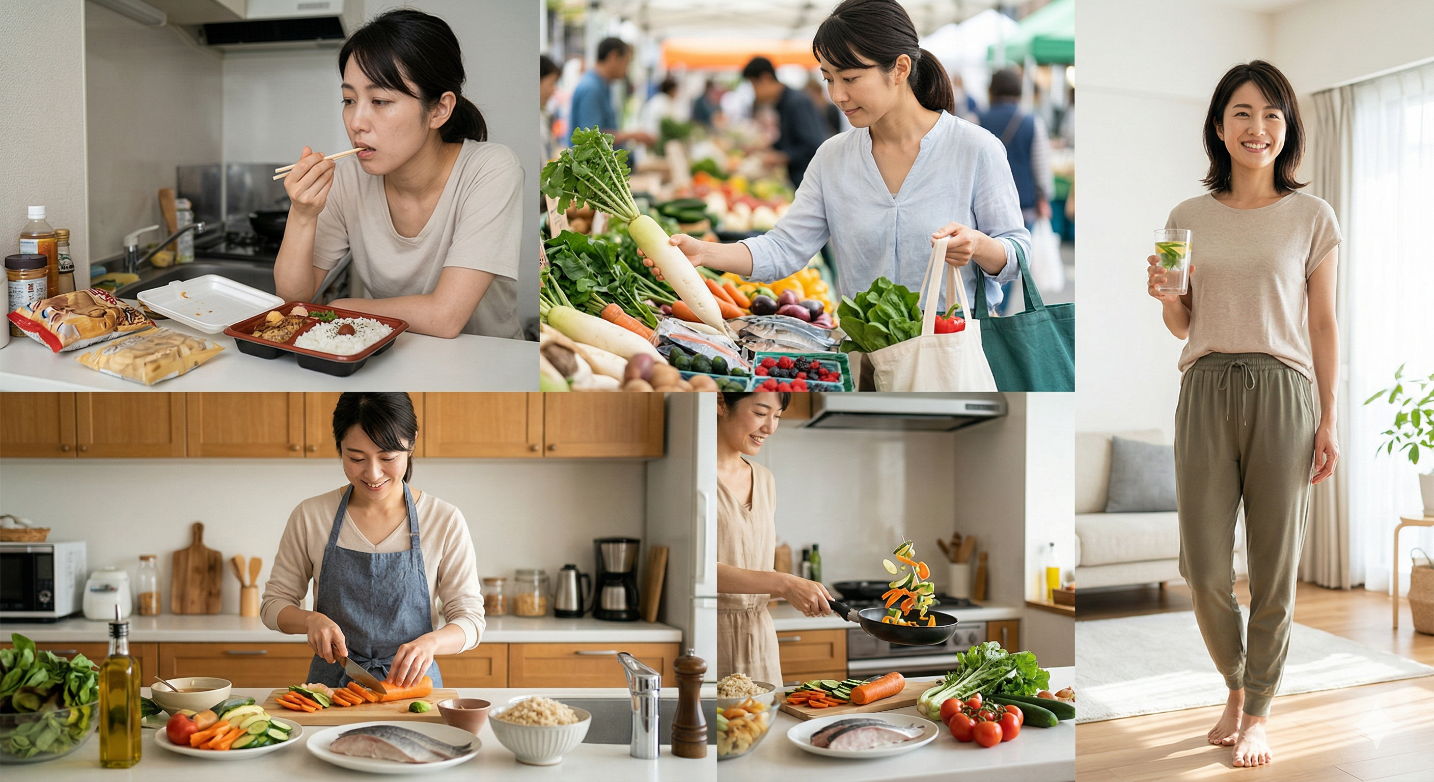 30代から始めるダイエット｜食事を整えるだけで体が変わる理由